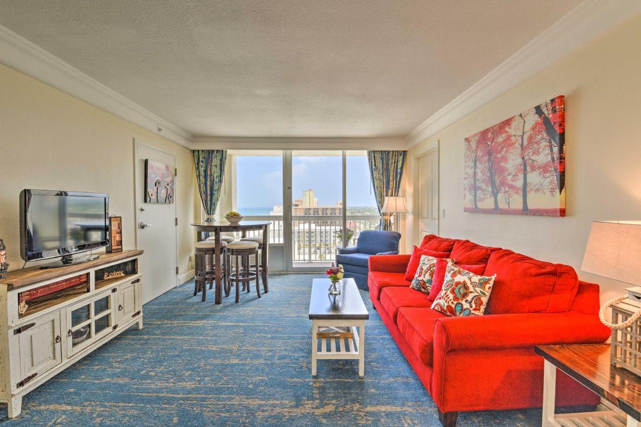 Daytona Beachfront Condo With Ocean View المظهر الخارجي الصورة